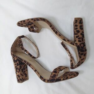 Lulus Taylor Brown Leopard Print Heels 8.5